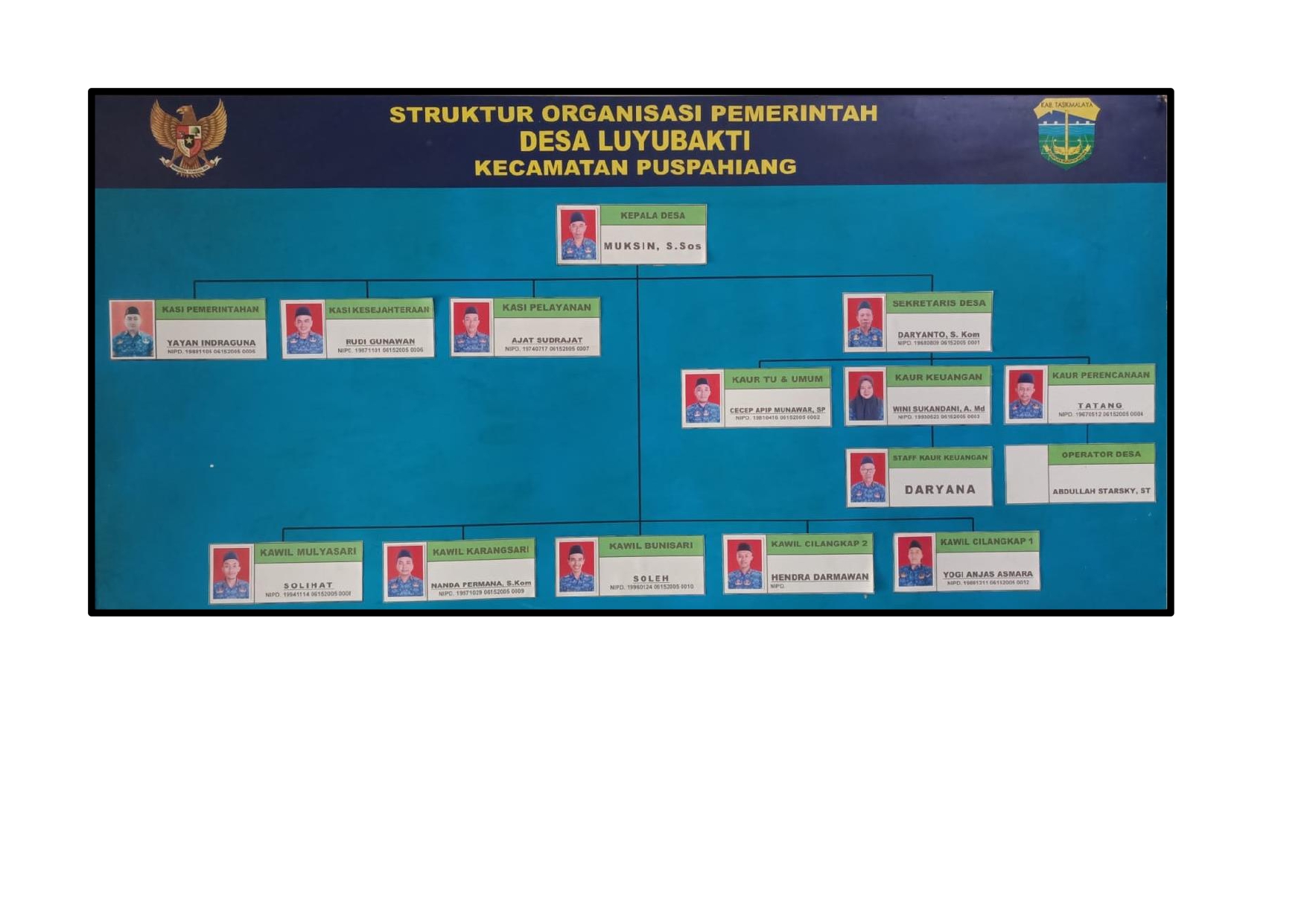 Struktur Organisasi Desa